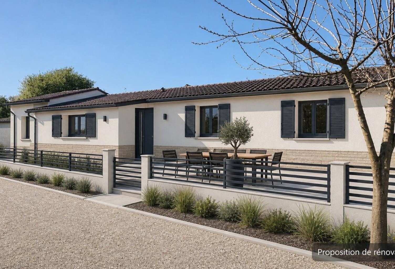 Maison de 88m² environ et chai attenant de 30m² sur un terrain de 550 m² — photo 1