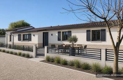 Maison de 88m² environ et chai attenant de 30m² sur un terrain de 550 m² — photo du bien