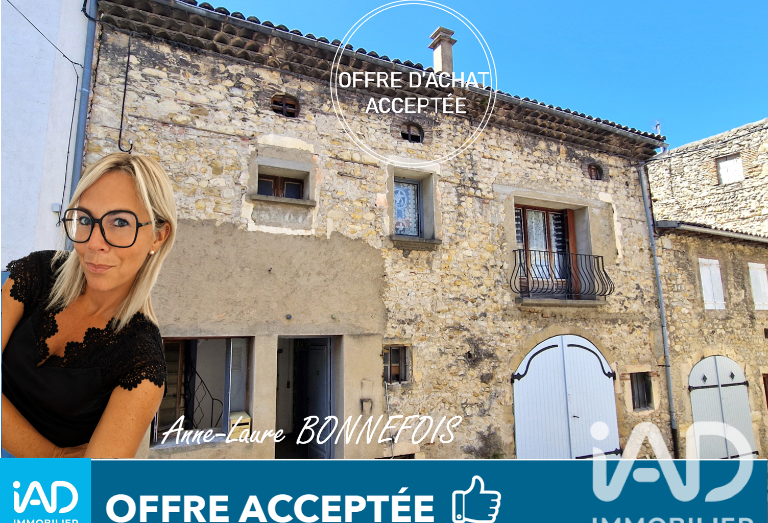 Vente Maison de village 3 pièces — photo 1