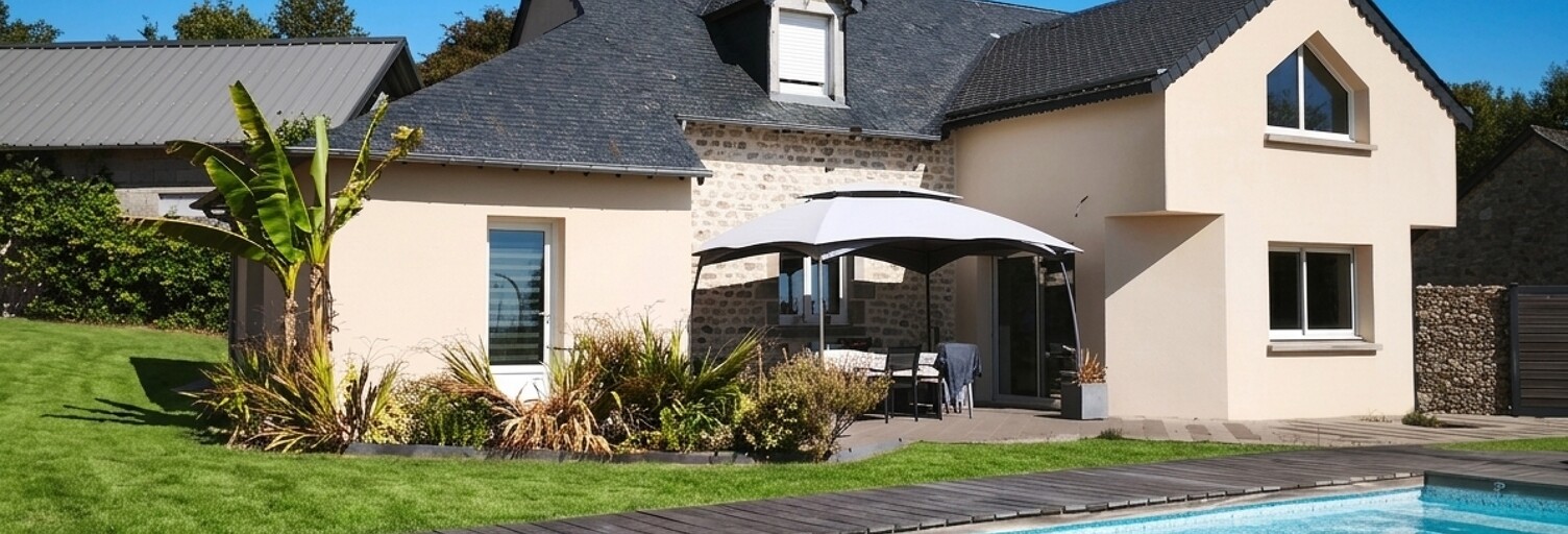 Maison 6 Pièces 142 m² à vendre à Crennes-sur-Fraubée (53700)