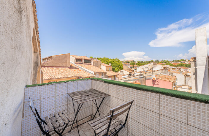 T2 duplex avec terrasse   Centre historique d'Aix-en-Provenc — photo 2