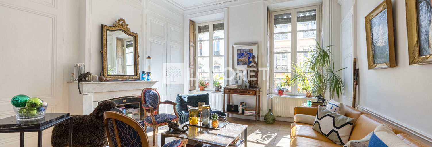 Appartement 4 Pièces 111 m² à vendre à Lyon 2 (69002)