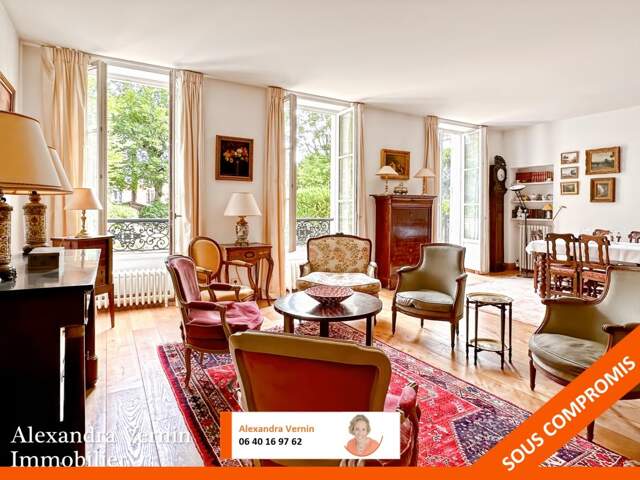 RARE appartement avec jardin et terrasse rue d'Alsace Saint-Germain-en-Laye — photo du bien