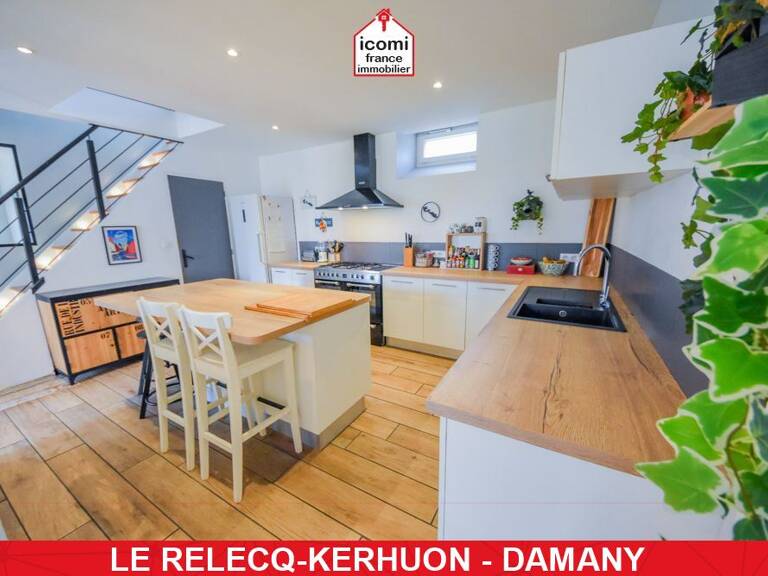 FINISTERE - Le Relecq-Kerhuon (29480) - A VENDRE - MAISON T8 205M² - 6 CHAMBRES POSSIBLE 7 - GARAGE 30M² - SUR TERRAIN CLOS DE 583M² — photo 1
