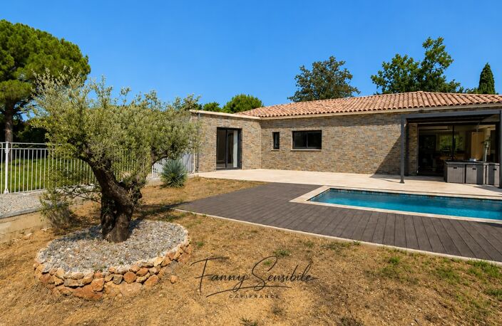MAISON CONTEMPORAINE 140 M² – 4 CHAMBRES – PISCINE – TERRAIN 2 000 M² – GRAND GARAGE — photo 2