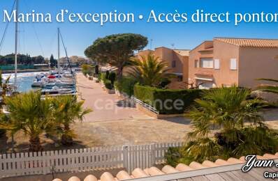 ⚓ RARE & PRIVILÉGIÉ : VÉRITABLE MARINA AVEC ANNEAU D’AMARRAGE PRIVATIF AU PIED DU BIEN – PROCHE CENTRE-PORT ⚓ — photo du bien