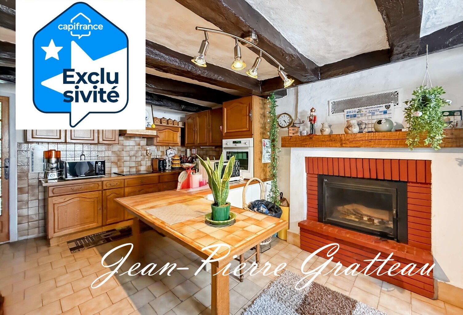Dept de la Vienne (86) Maison à vendre 4 pièces + terrain à LESIGNY SUR CREUSE (86) — photo 1