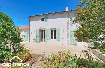Maison familiale 131 m² – 4 chambres + bureau – vie de plain-pied – jardin 620 m² – La Chapelle-Gaudin (Argentonnay 79150) — photo du bien