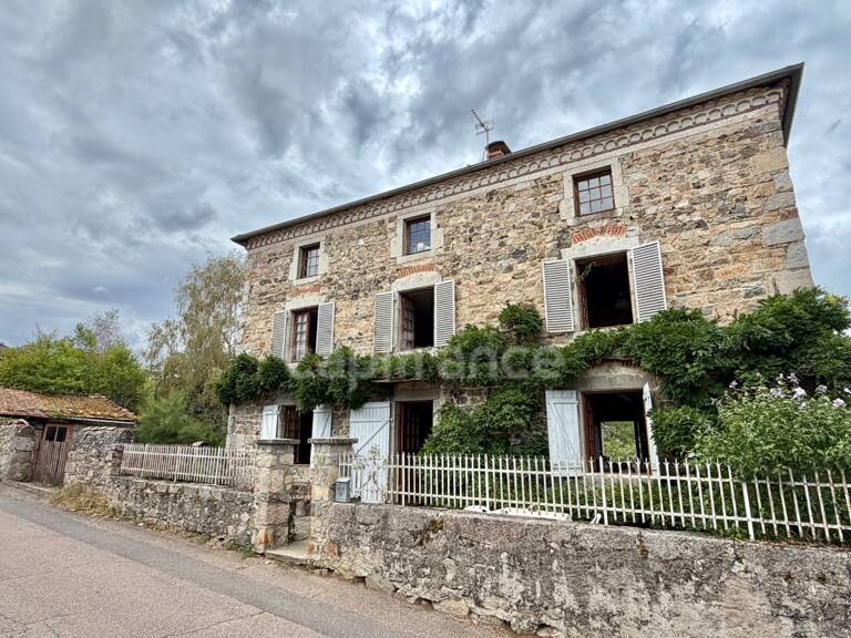 MAISON EN PIERRE DE 150 M2, 4 CHAMBRES, TERRAIN DE 2 000 M2 + 9 383 M2 EN FERMAGE, COMBLES AMÉNAGEABLES DE 75 M2, PUITS, GARAGE DE 40 M2, FIBRE OPTIQUE, CAVES, GROS TRAVAUX À PRÉVOIR — photo 1