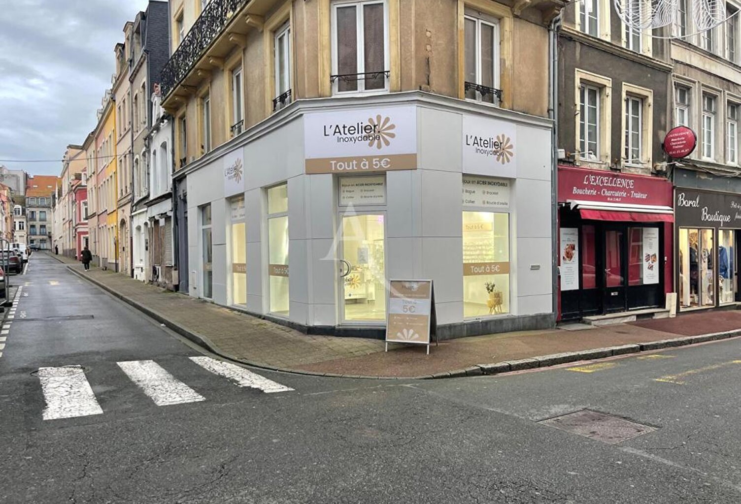 Local commercial Boulogne Sur Mer 2 pièce(s) 52 m2 — photo 1