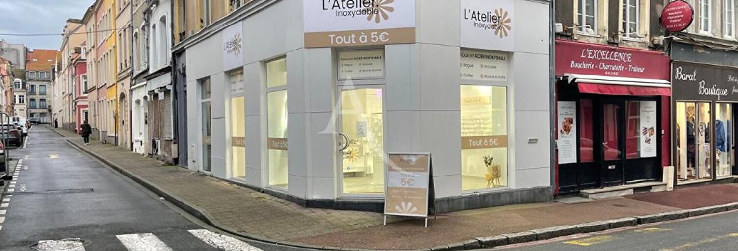 Commerce 2 Pièces 52 m² à vendre à Boulogne-sur-Mer (62200)