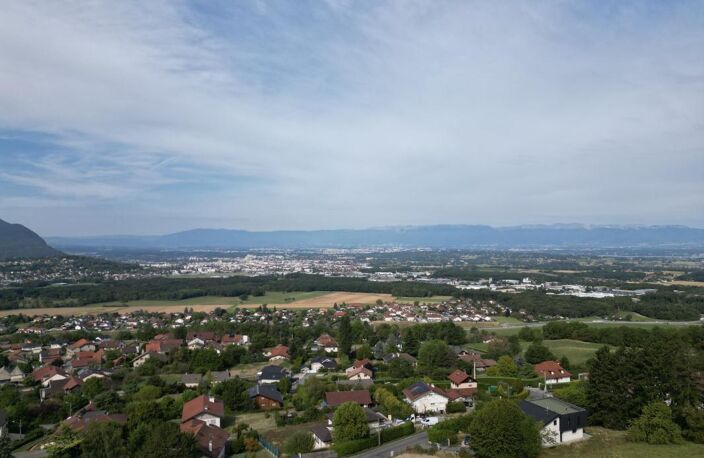 TERRAIN À BÂTIR – CRANVES-SALES / LOSSY – VUE DÉGAGÉE — photo 4