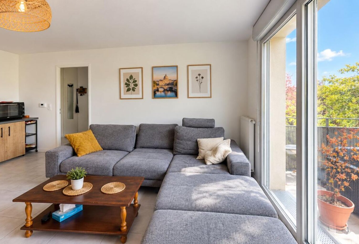 À VENDRE – T3 63 m² – BALCON – 2 PARKINGS – VUE DÉGAGÉE — photo 1