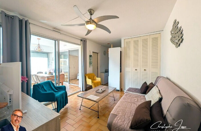 T2 vue mer avec loggia, accès direct plage et parking privé — photo 3