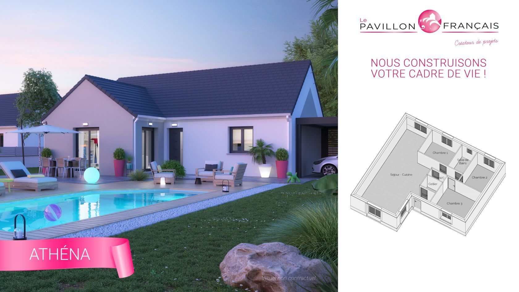 Projet de construction d'une maison 90 m² avec terrain à MARLES-EN-BRIE (77)