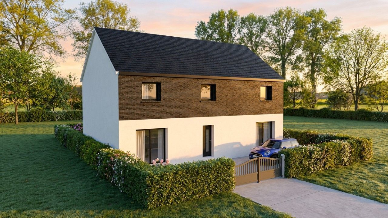 Projet de construction d'une maison 140 m² avec terrain à LAGNY-SUR-MARNE (77)