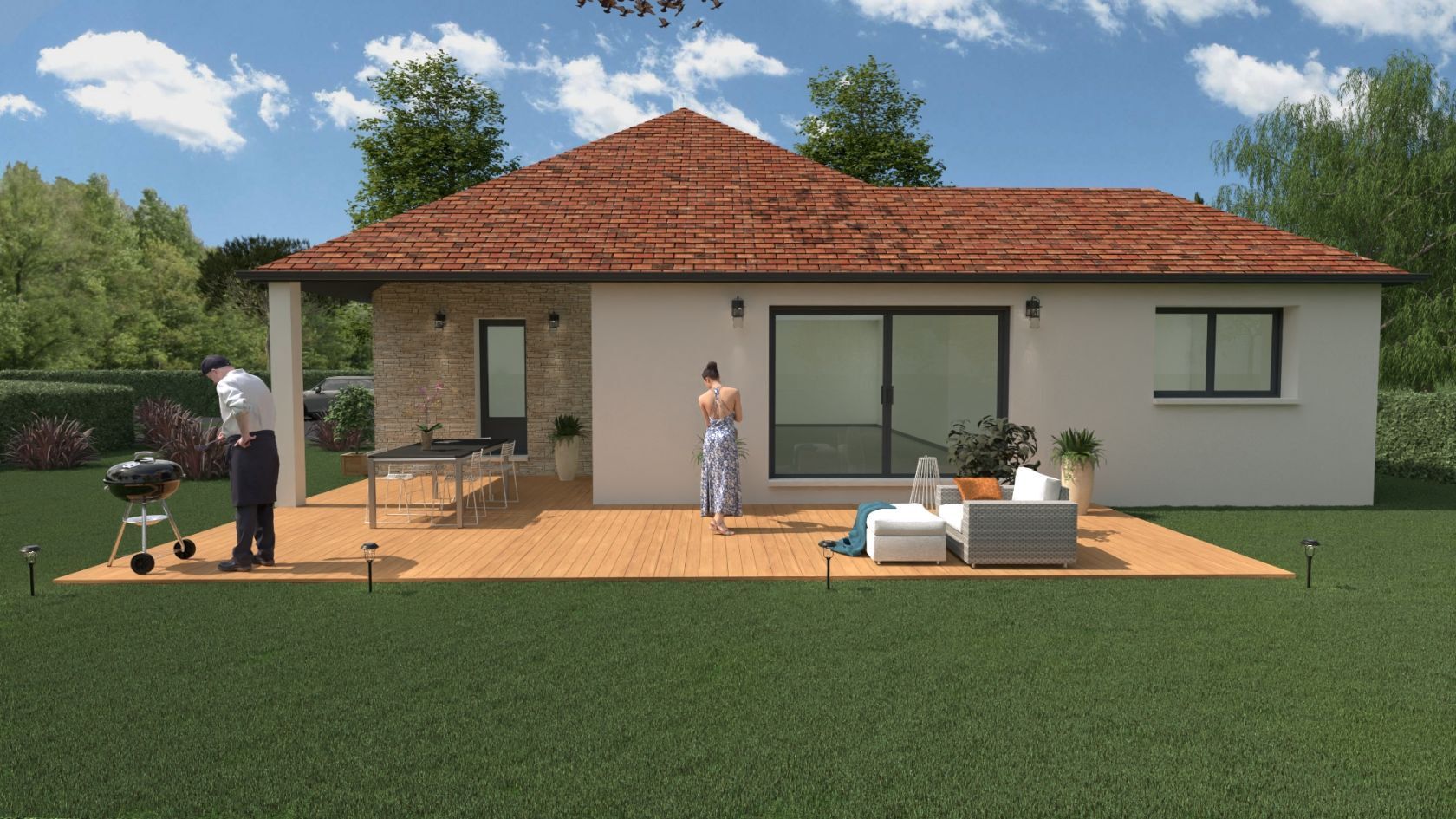 Projet de construction d'une maison 130 m² avec terrain à JOSSIGNY (77)