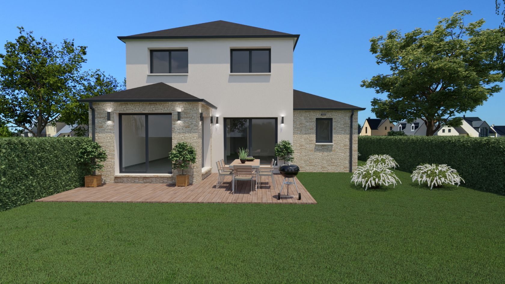 Projet de construction d'une maison 125 m² avec terrain à LIVERDY-EN-BRIE (77)