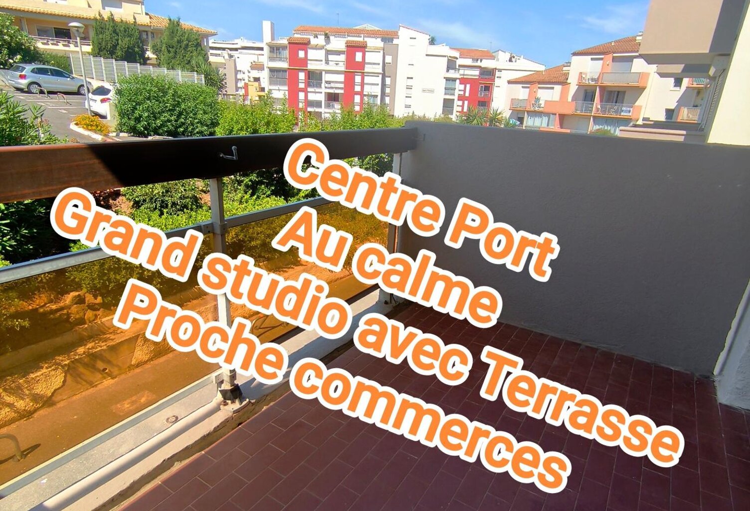 Studio parfait état + terrasse - Proche commerces — photo 1