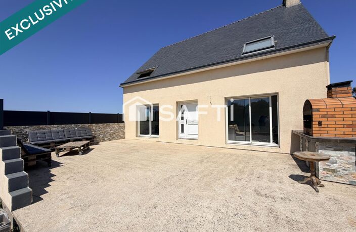 MAISON SUR SOUS-SOL DE 125 M2 EN CAMPAGNE DE GUENIN — photo 3
