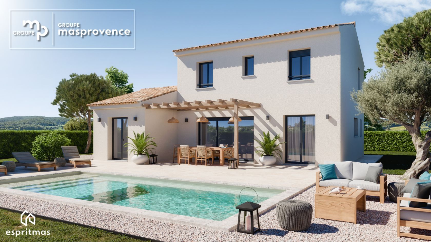 Projet de construction d'une maison 85 m² avec terrain à SAUSSAN (34)