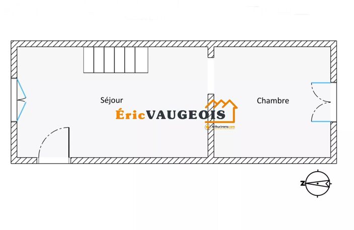 Maison 40m² + Hangar 140m² Coulommiers centre ville — photo 5