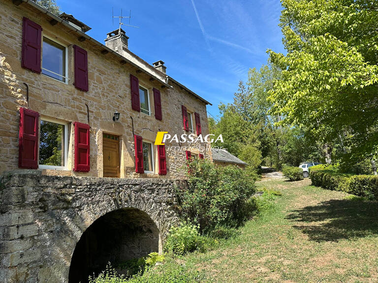 A VENDRE - Magnifique ensemble immobilier avec terrain arboré - SAINT GENIEZ D'OLT ET D'AUBRAC — photo 1