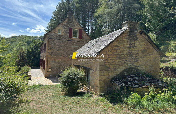 A VENDRE - Magnifique ensemble immobilier avec terrain arboré - SAINT GENIEZ D'OLT ET D'AUBRAC — photo 5