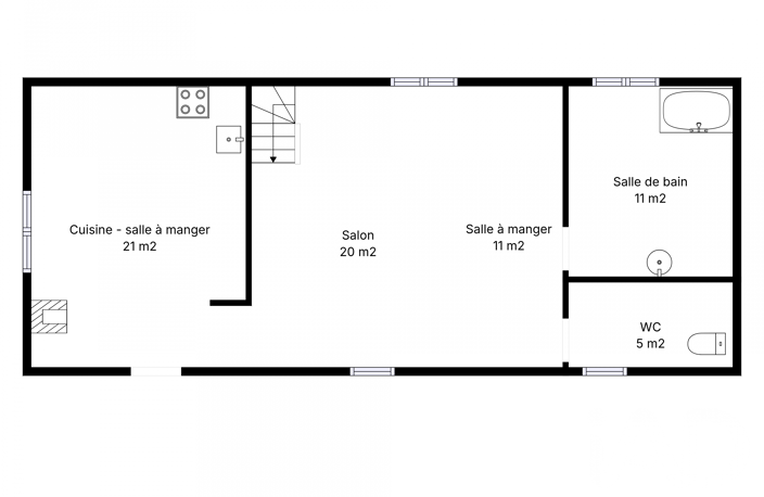 Vente Maison de campagne 5 pièces — photo 2