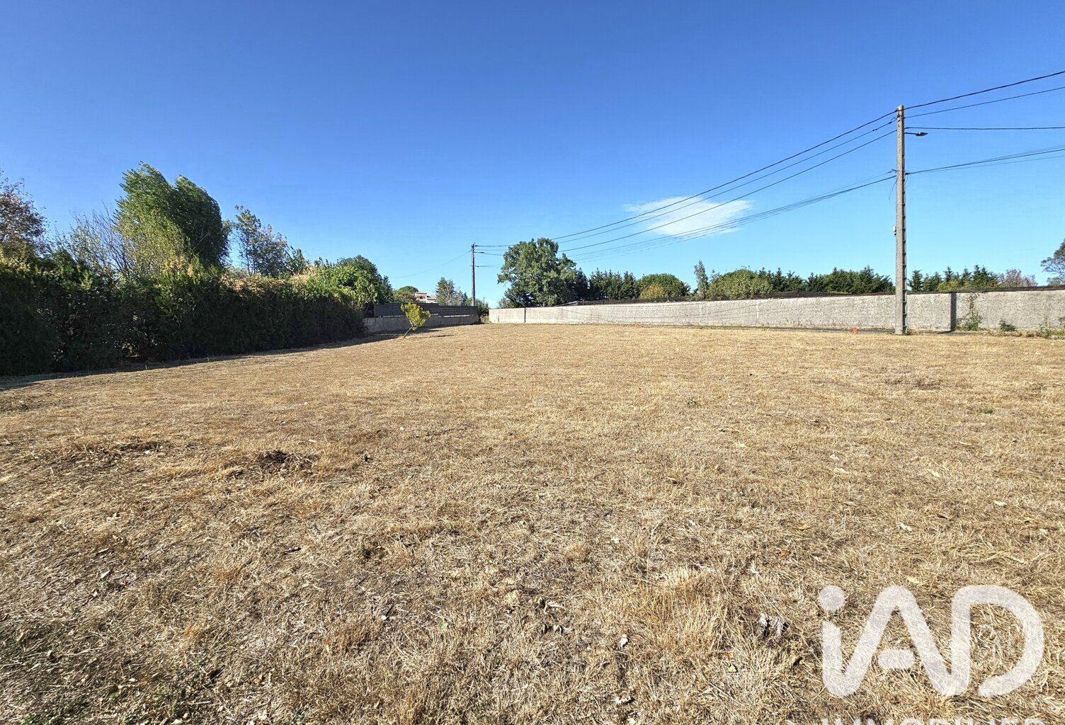 Vente Terrain à bâtir 1 305 m&sup2; — photo 1