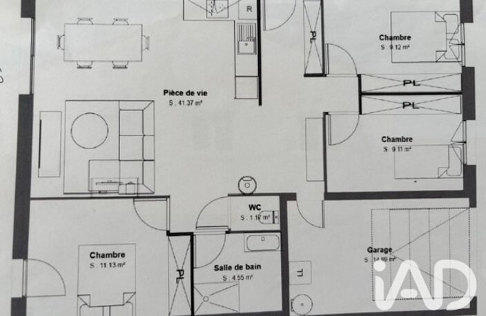 Vente Maison/villa 4 pièces — photo 3