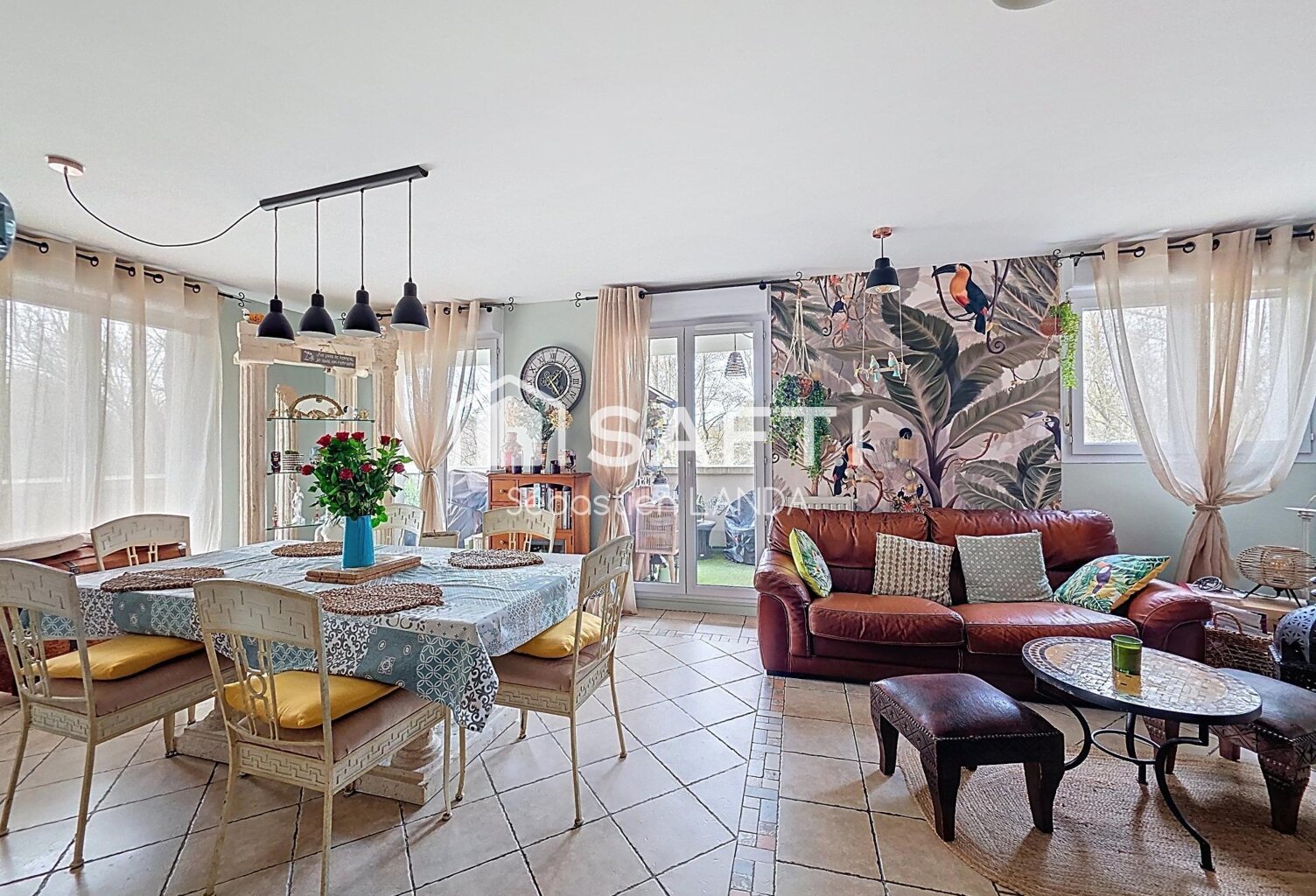 Appartement 4 Pièces avec Terrasse et Vue Dégagée à Villeneuve-la -garenne — photo 1