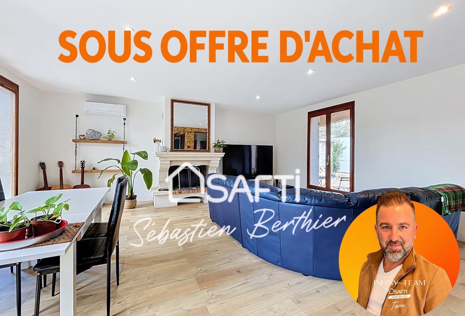 Maison familiale  4 chambres  Terrain clos  À 2 minutes de Lavaur — photo 1