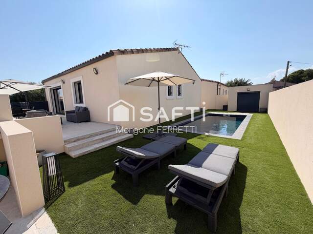 MAISON 106 M² AVEC GARAGE ET PISCINE SUR UN TERRAIN DE 402 M² — photo du bien