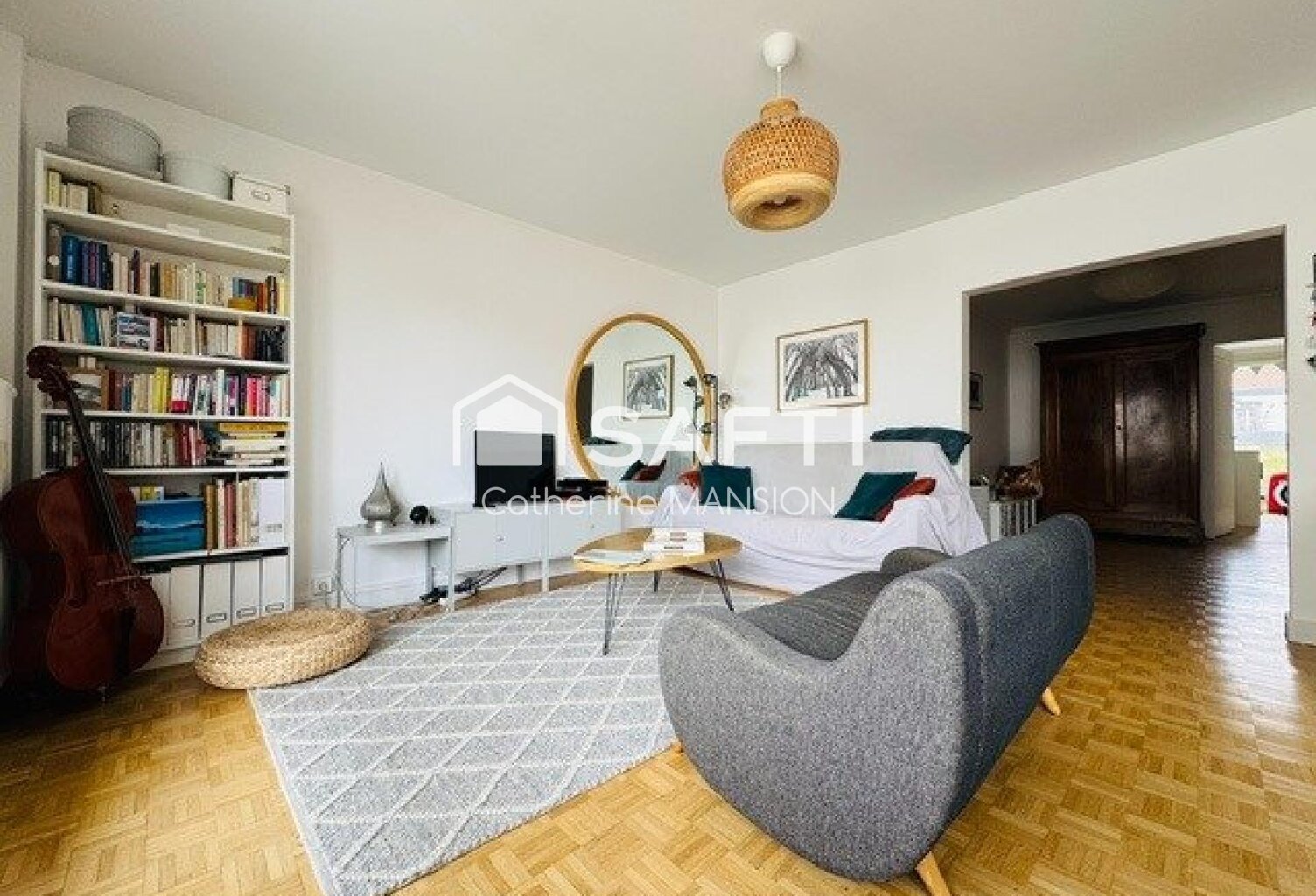 Investisseurs, belle rentabilité assurée pour cet appartement traversant et lumineux qui comprend 4 chambres pouvant être louées en colocation, balcons, cave et garage — photo 1