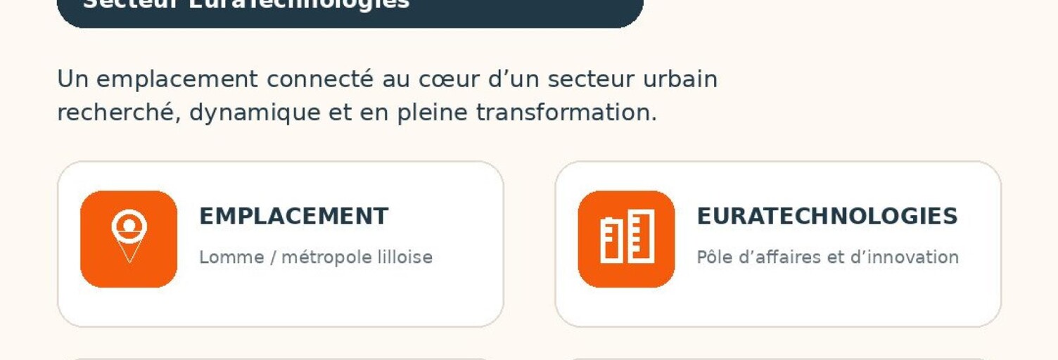 Immeuble  169 m² à vendre à Lille (59000)