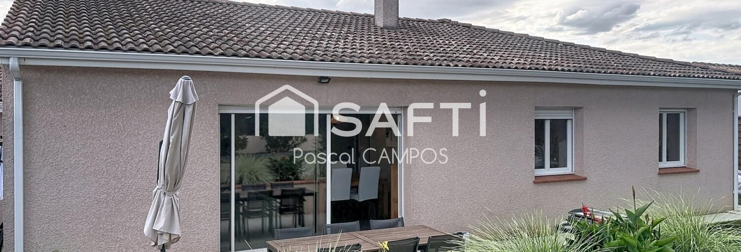 Maison 5 Pièces 112 m² à vendre à Calmont (31560)