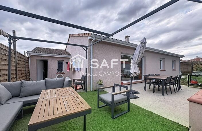 maison t5 plein pied de 112m² sur une parcelle de 609m² — photo 2