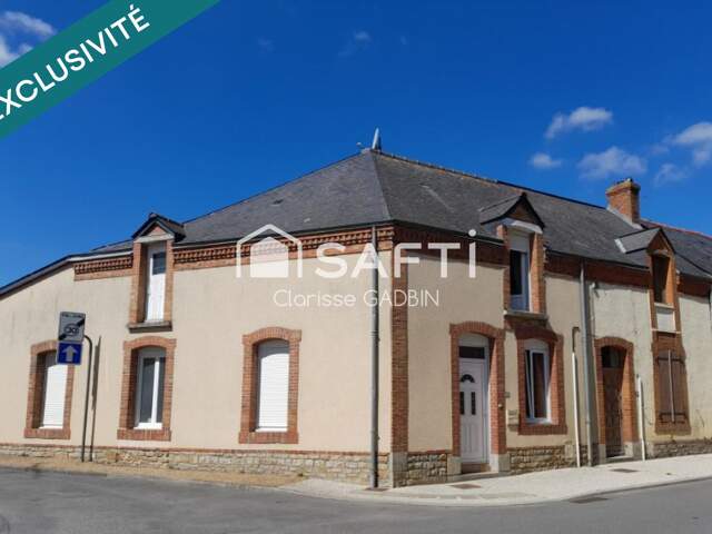 Charmante maison de bourg avec du terrain — photo du bien