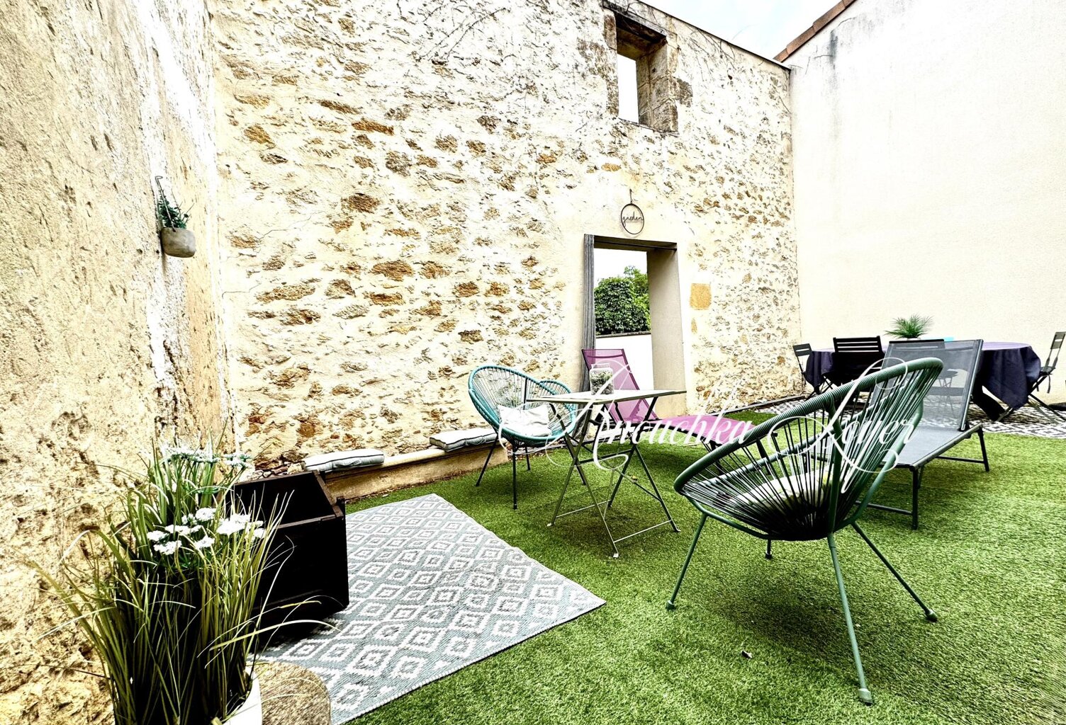 Maison de ville avec cour et jardin — photo 1