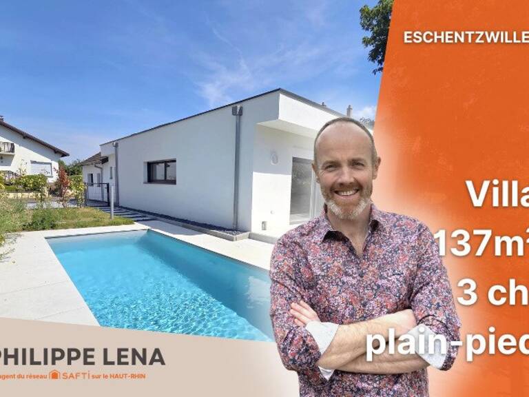 VILLA NEUVE, plain-pied, 3 chambres avec piscine — photo 1