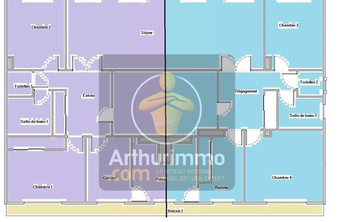 2 appartements en un 7 pièces 4 chambres vue paris — photo 4