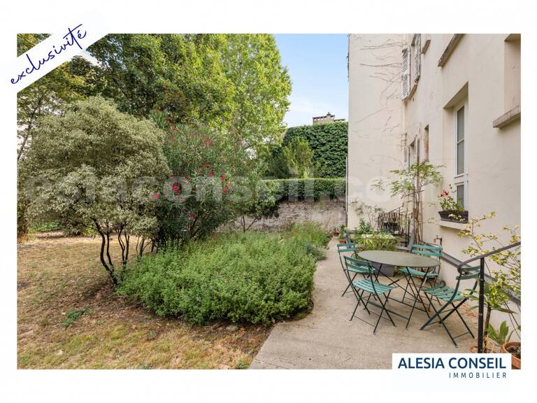 4 PIÈCES 72 m2 sur JARDINS entre ALESIA et Porte d'Orléans — photo 1