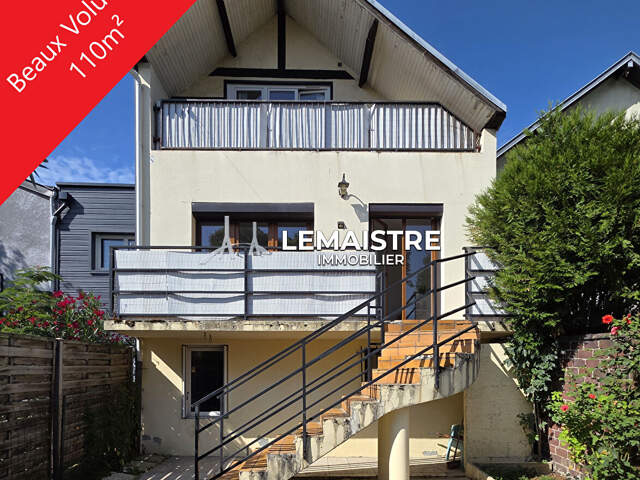 Maison à vendre Le Havre Graville  110 m²  3 chambres  Balcon  Cour — photo du bien