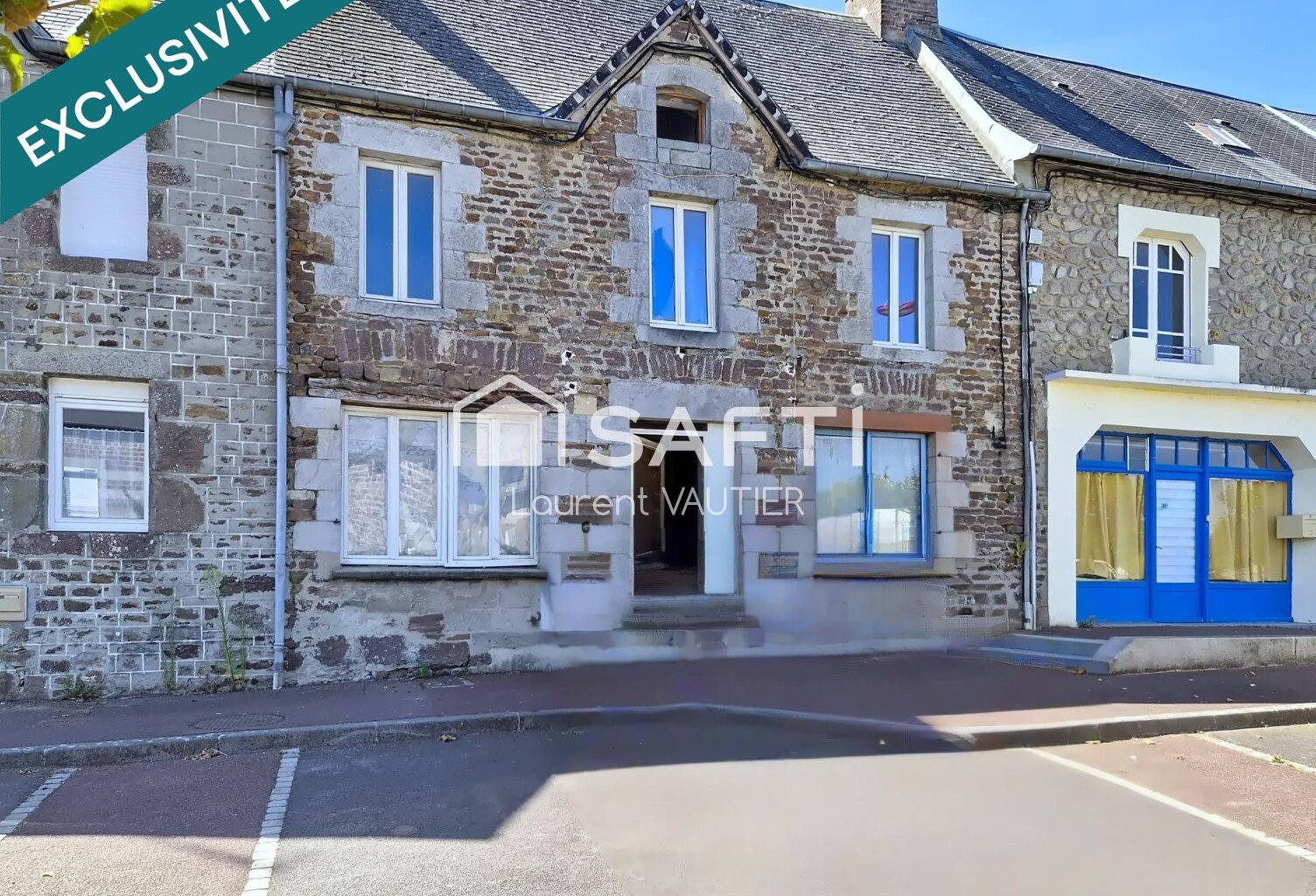 Maison de ville à rénover  115 m²  5 chambres  Jardin  Saint-Denis-le-Gast — photo 1