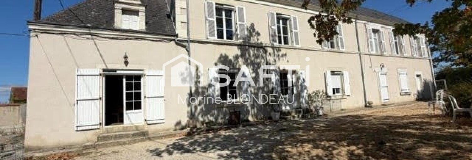 Maison 10 Pièces 290 m² à vendre à Levroux (36110)