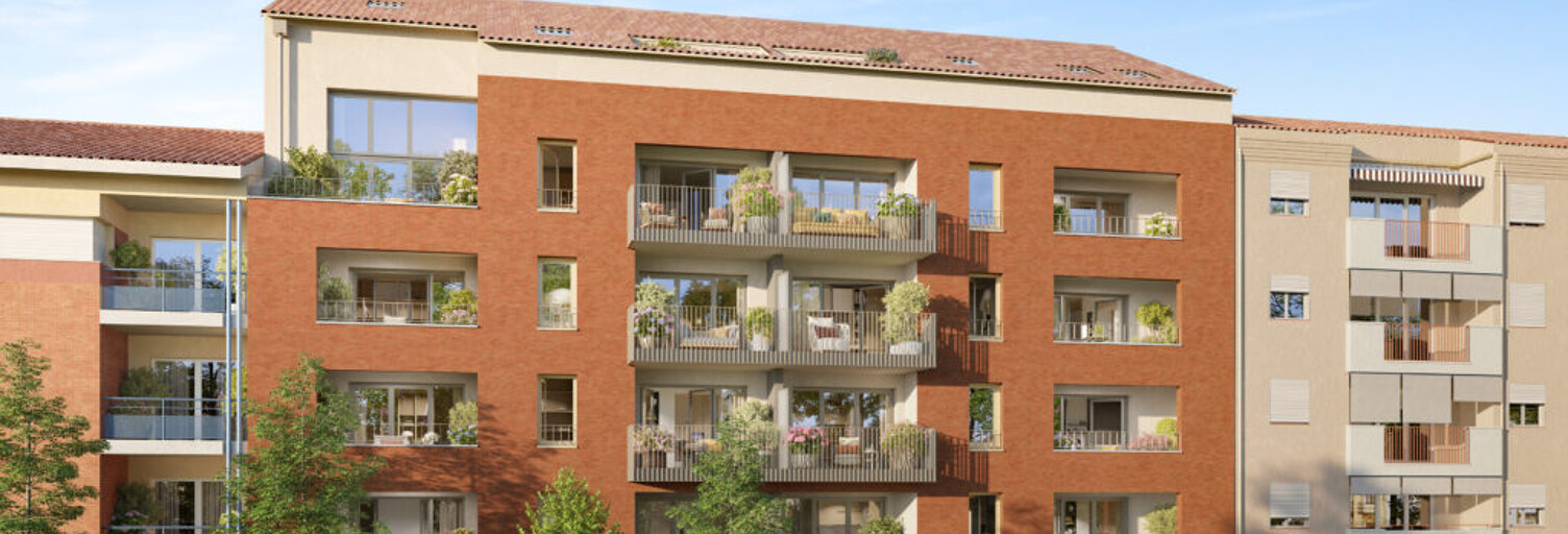 Appartement neuf T2, T3, T4 Pièce 40 à 80 m² à vendre à Toulouse (31000)