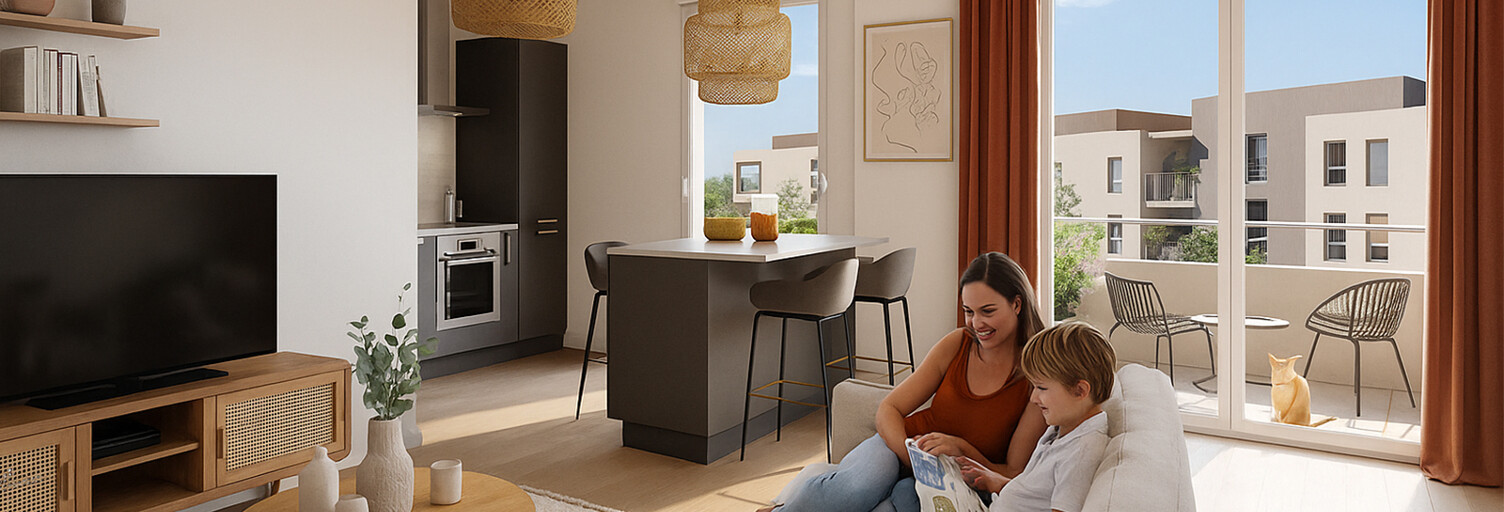 Appartement neuf T1, T2, T3, T4, T5 Pièce 28 à 96 m² à vendre à Bourg-en-Bresse (01000)