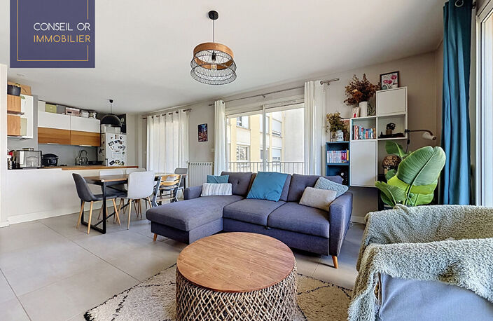 T3 - 69 m2 - 2 chambres - balcon - parking et cave — photo 2