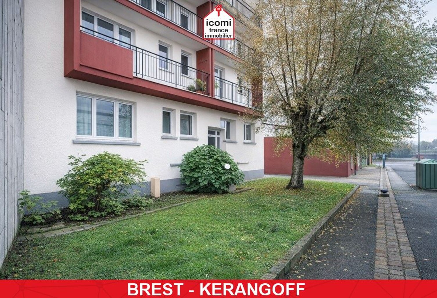 FINISTERE - Brest (29200) - SPECIAL INVESTISSEUR - APPARTEMENT - 2 CHAMBRES - DALLE BETON - LOCATAIRE EN PLACE -  SECTEUR CALME - PARKING PRIVE - CAVE — photo 1
